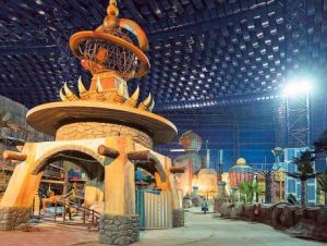 The Lost Valley attraction at IMG Worlds of Adventure