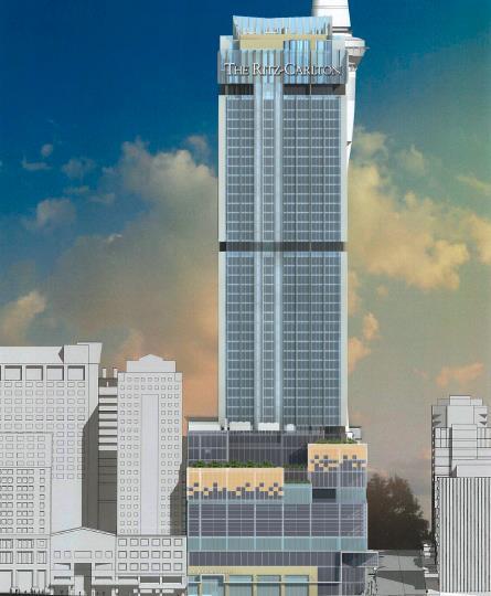 How the Ritz-Carlton, Auckland will look