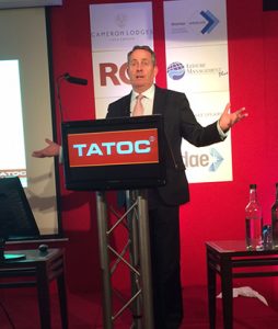 Dr Liam Fox MP addresses the TATOC conference