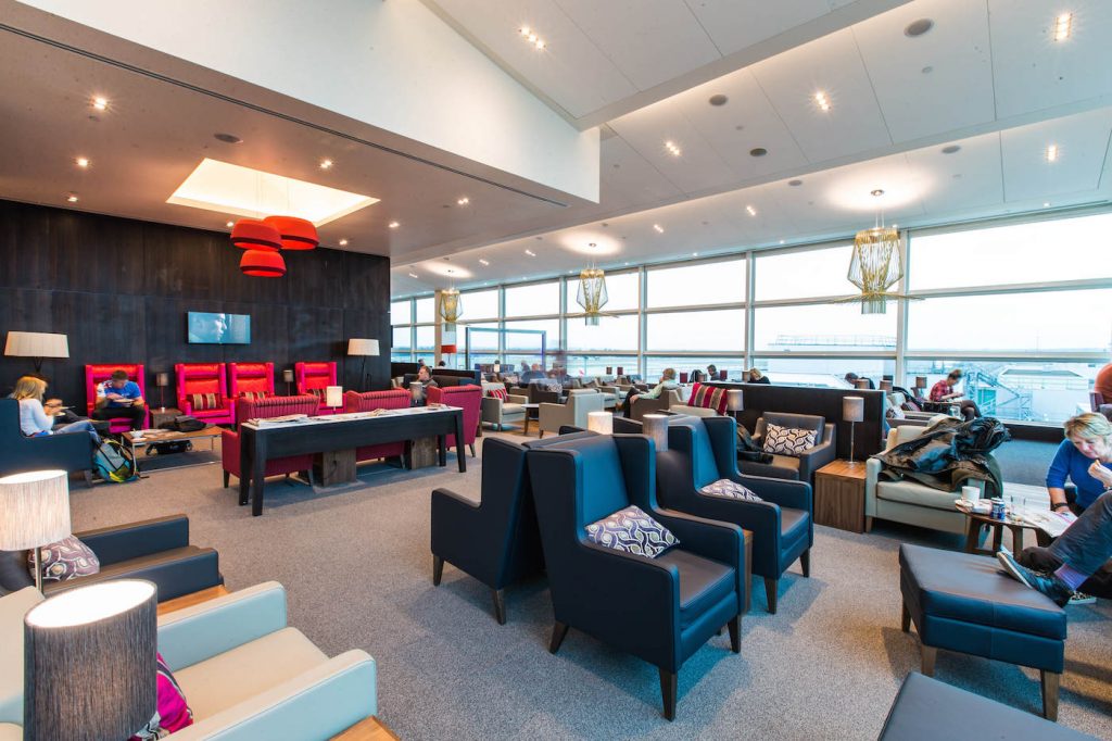 BA’s expanded lounge area