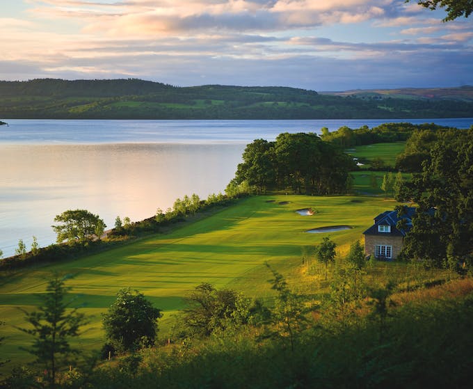 The stunning Carrick Golf Course at Cameron House