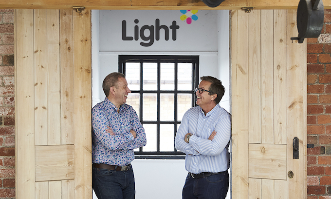 Light Enterprises’ CEOs Steve Pentland (left) and Pete Jones
